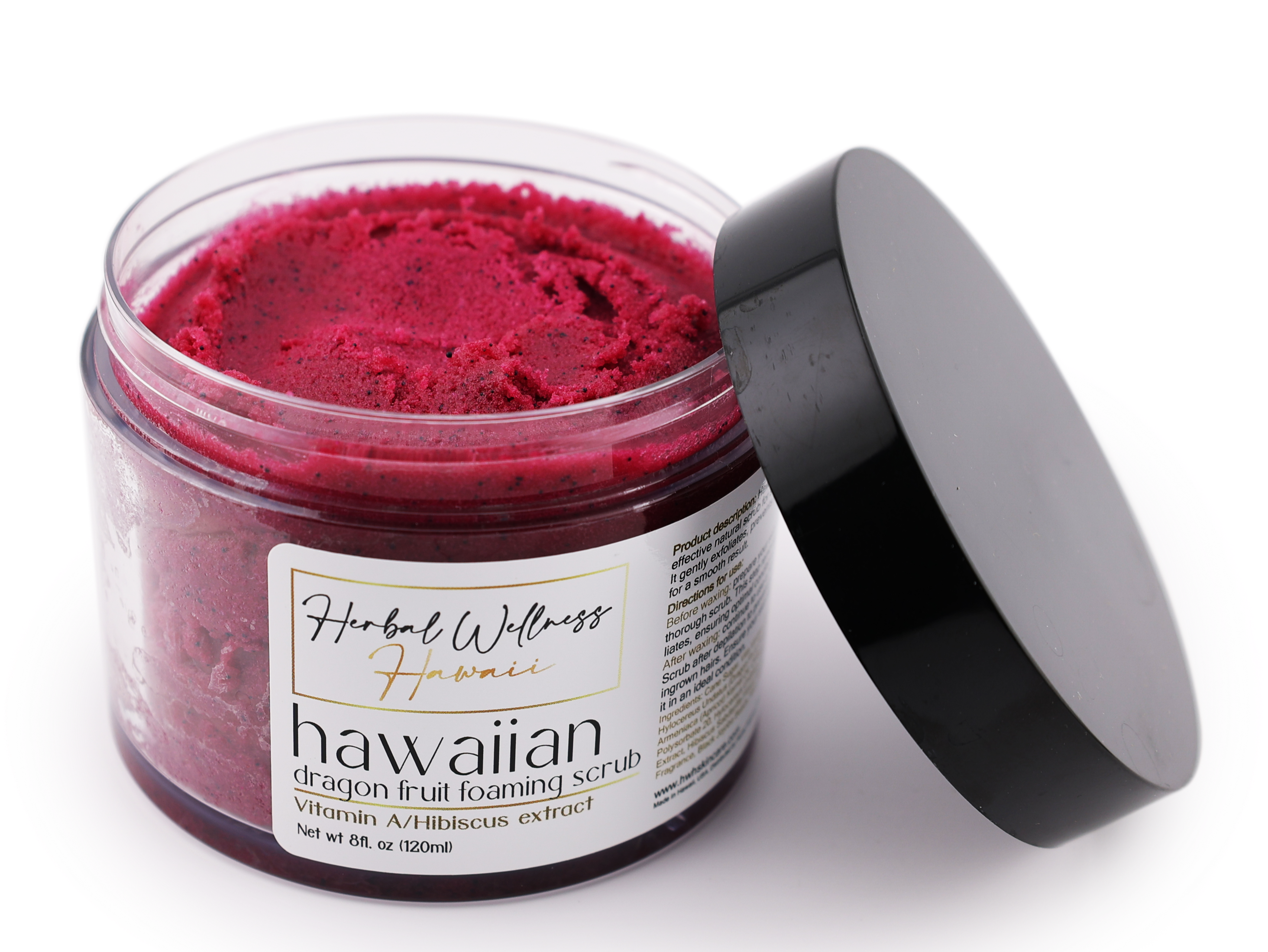 Hawaiian Dragon Fruit Foaming Pre Shave Scrub