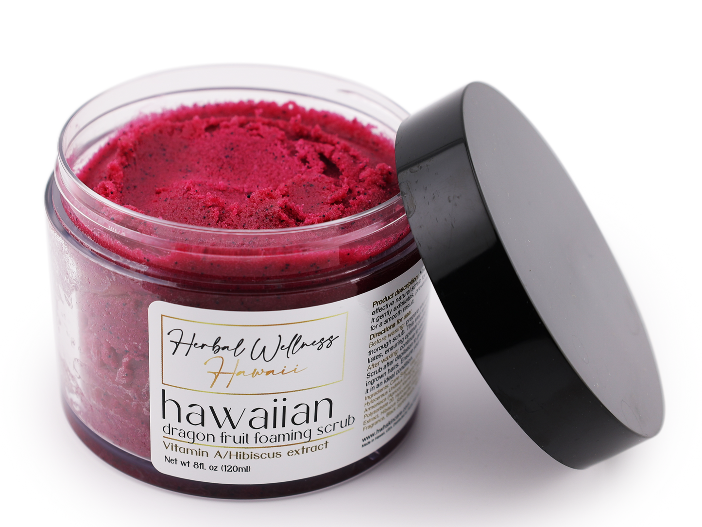 Hawaiian Dragon Fruit Foaming Pre Shave Scrub