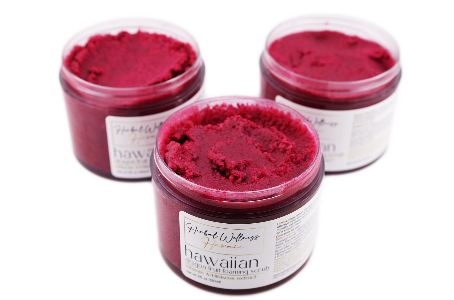 Hawaiian Dragon Fruit Foaming Pre Shave Scrub