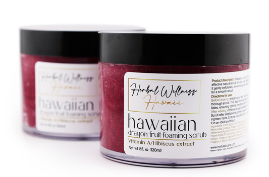 Hawaiian Dragon Fruit Foaming Pre Shave Scrub