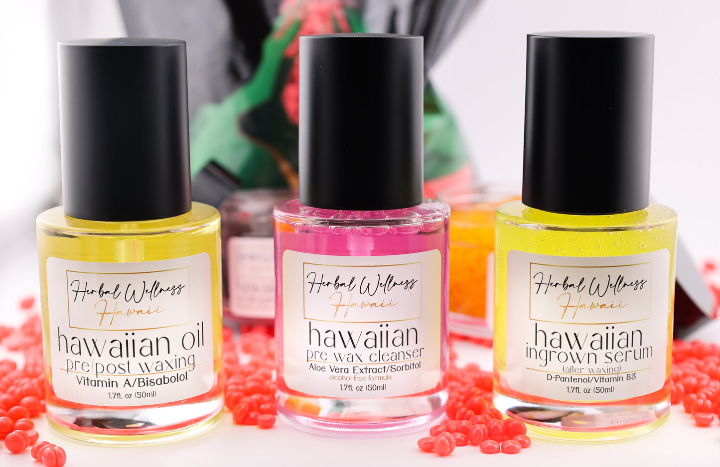 Esthetician Hawaiian Waxing Kit (4 Fl.oz or 1.7 Fl.oz)