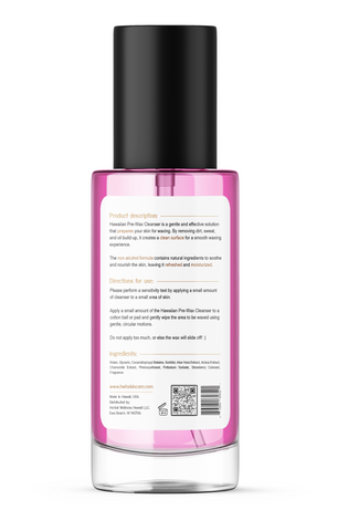 Hawaiian  Pre-Wax Cleanser (Gentle Soothing Formula)