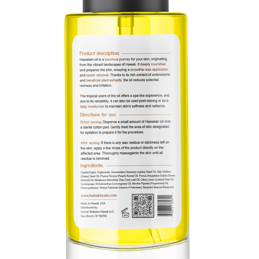 Hawaiian Pre/Post Waxing Oil